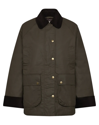 Gant - Waxed Barn Jakke - Dark Moss Green